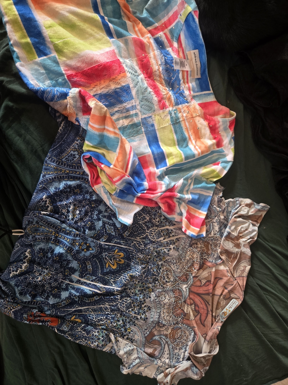 Alfred Dunner Bright Top Lot 2 Shirts